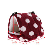 2pcs Guinea Pig House Hammock Bed Hanging Chinchilla Hideout Pet Supplies