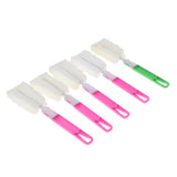 Maxbell 5Pcs Convenient Brush Sponge Bottle Brush Cleaning Brush for Cups ( Random Color ) - Aladdin Shoppers