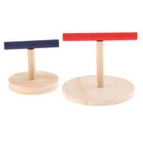 Maxbell 4 x Bird Desk Stand Training Stand Perch For Small Medium Large Birds Parrot
