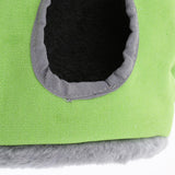 Maxbell Bird Parrot Lovebird Eclectus Macaw Cage Hanging Cozy Hammock Bed M - Aladdin Shoppers