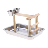 5pcs Parrot Cockatoo Stand Climbing Game Frame Playing Cage Perch Toy