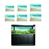 Maxbell Maxbell Aquarium 3D Digital Printing Single-sided Adhesive Background Sticker XS