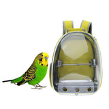 Bird Travel Carrier Kit,Parrot Backpack+Bird Stainless Steel Standing Frame