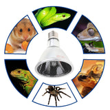 Maxbell Maxbell Reptile Amphibian Turtle Lizard Chameleon Heating Lamp Ceramic Heater Light 40W