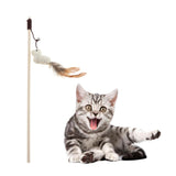 Maxbell Maxbell Kitten Funny Colorful Rod Cat Wand Toys Pet Cat Toys Interactive chicken