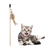 Maxbell Maxbell Kitten Funny Colorful Rod Cat Wand Toys Pet Cat Toys Interactive triangle