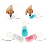 Maxbell Maxbell 550ml Dog Travel Outdoor Water Drinking Bottle for Outdoor Hiking beige