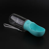 Maxbell Maxbell 550ml Dog Travel Outdoor Water Drinking Bottle for Outdoor Hiking blue