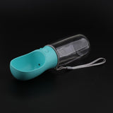 Maxbell Maxbell 550ml Dog Travel Outdoor Water Drinking Bottle for Outdoor Hiking blue