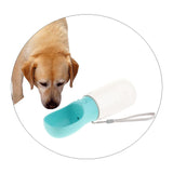 Maxbell Maxbell 550ml Dog Travel Outdoor Water Drinking Bottle for Outdoor Hiking blue