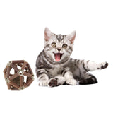 Maxbell Maxbell Pet Cat Wood Ball Toy Perfect for Pet Owners Play with Kittens