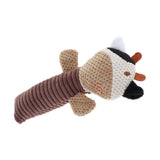 Maxbell Maxbell Cartoon Animal Rope Dog Sound Toy Puppy Chew Silent Vocalization Squeak Toys Calf