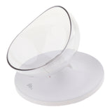 Maxbell Maxbell Pet Cat Bowls Kitten Feeding Food Water Bowl with Cute Design White