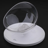 Maxbell Maxbell Pet Cat Bowls Kitten Feeding Food Water Bowl with Cute Design White