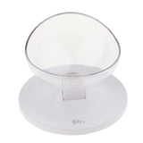 Maxbell Maxbell Pet Cat Bowls Kitten Feeding Food Water Bowl with Cute Design White