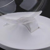 Maxbell Maxbell Pet Cat Bowls Kitten Feeding Food Water Bowl with Cute Design White