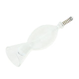 Maxbell Maxbell Crystal Feeding Cup Aquarium Fish Feeder Food Feeding Cup Round