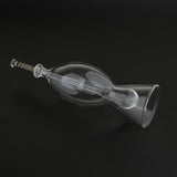 Maxbell Maxbell Crystal Feeding Cup Aquarium Fish Feeder Food Feeding Cup Round