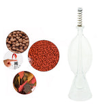 Maxbell Maxbell Crystal Feeding Cup Aquarium Fish Feeder Food Feeding Cup Round