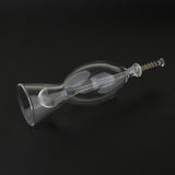 Maxbell Maxbell Crystal Feeding Cup Aquarium Fish Feeder Food Feeding Cup Round