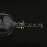 Maxbell Maxbell Crystal Feeding Cup Aquarium Fish Feeder Food Feeding Cup Straight