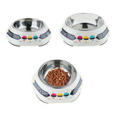 Maxbell Maxbell Pet Dog Feeder Cat Feeding Bowl Food Container Stainless Steel Bowl 180ml