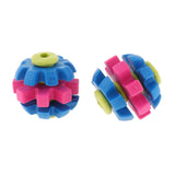 Maxbell 2 Pcs Pet Dog Cat Interactive Play Chewing Toy Teeth Cleaning for Dog Cat 7cm