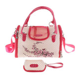 Maxbell Maxbell Premium Pet Dog Doggie Comfortable Carrier with Adjustable Shoulder Strap White
