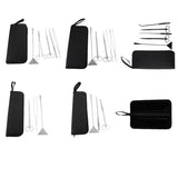 Maxbell Maxbell Aquarium Tools Kit 5 in 1 Stainless Steel Aquatic Plant Tweezers Set Type 1