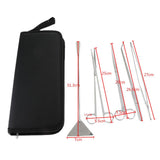 Maxbell Maxbell Aquarium Tools Kit 5 in 1 Stainless Steel Aquatic Plant Tweezers Set Type 1