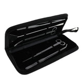 Maxbell Maxbell Aquarium Tools Kit 5 in 1 Stainless Steel Aquatic Plant Tweezers Set Type 1