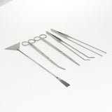 Maxbell Maxbell Aquarium Tools Kit 5 in 1 Stainless Steel Aquatic Plant Tweezers Set Type 1