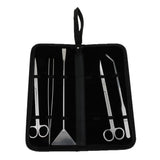 Maxbell Maxbell Aquarium Tools Kit 5 in 1 Stainless Steel Aquatic Plant Tweezers Set Type 2