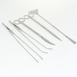 Maxbell Maxbell Aquarium Tools Kit 5 in 1 Stainless Steel Aquatic Plant Tweezers Set Type 2