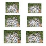 Maxbell Maxbell HD Dramatic 3D Print Single Adhesive Picture Backdrop for Fish Tank Aquarium M