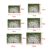Maxbell Maxbell HD Dramatic 3D Print Single Adhesive Picture Backdrop for Fish Tank Aquarium L
