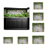 Maxbell Maxbell HD Dramatic 3D Print Single Adhesive Picture Backdrop for Fish Tank Aquarium XXL