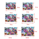 Maxbell Maxbell Practical Aquarium 3D Fish Tank Background Poster Fish Background  XS