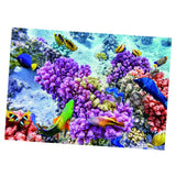 Maxbell Maxbell Practical Aquarium 3D Fish Tank Background Poster Fish Background  XS