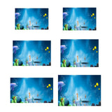 Maxbell Maxbell 3D Aquarium Fish Tank Background Poster Picture PVC Adhesive Decor 122x46cm
