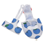 Maxbell Maxbell Parrot Reusable Nappies Pocket Cloth Diaper Bird Pee Pad Blue Apple  L
