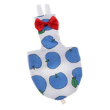 Maxbell Maxbell Parrot Reusable Nappies Pocket Cloth Diaper Bird Pee Pad Blue Apple  L