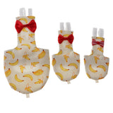 Maxbell Maxbell Parrot Diaper Reusable Bird Nappies Suit for Small to Large Birds Banana S