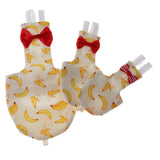 Maxbell Maxbell Parrot Diaper Reusable Bird Nappies Suit for Small to Large Birds Banana S