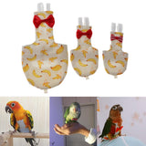 Maxbell Maxbell Parrot Diaper Reusable Bird Nappies Suit for Small to Large Birds Banana S