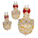 Maxbell Maxbell Parrot Diaper Reusable Bird Nappies Suit for Small to Large Birds Banana S