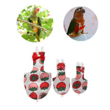 Maxbell Maxbell Parrot Reusable Nappies Pocket Cloth Diaper Bird Pee Pad Strawberry S