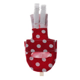 7xParrot Reusable Nappies Adjustable Pocket Cloth Diaper Bird Clothes Red M