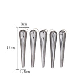 Maxbell Maxbell 5PCS Stainless Steel Pet Bird Parrot Feeding Shovel Food Water Spoon