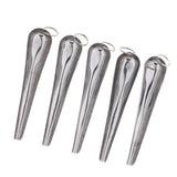 Maxbell Maxbell 5PCS Stainless Steel Pet Bird Parrot Feeding Shovel Food Water Spoon